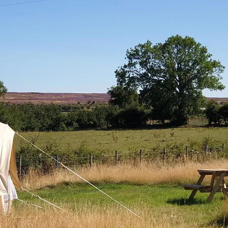6 Guests - Bell Tent - Wood Stove - Views * Liverton